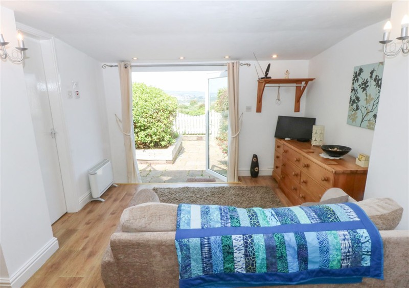 This is a bedroom at Hafan Bach, Bwlchtocyn near Abersoch