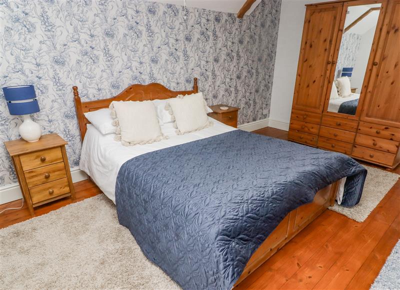 One of the bedrooms at Hafan Dawel, Star near Newcastle Emlyn