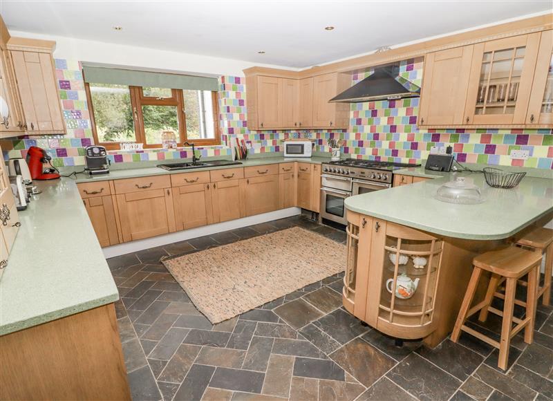 The kitchen at Hafan Dawel, Star near Newcastle Emlyn