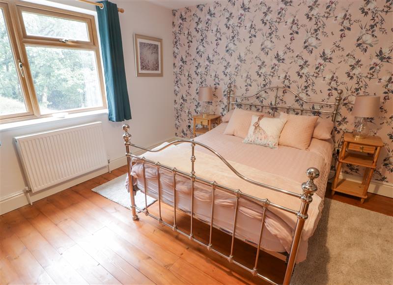 This is a bedroom at Hafan Dawel, Star near Newcastle Emlyn