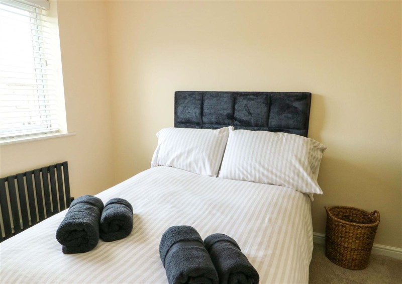 One of the bedrooms at Hafan Rhos, Rhos-On-Sea
