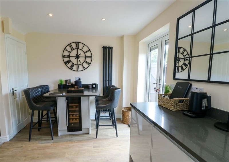 The dining area at Hafan Rhos, Rhos-On-Sea