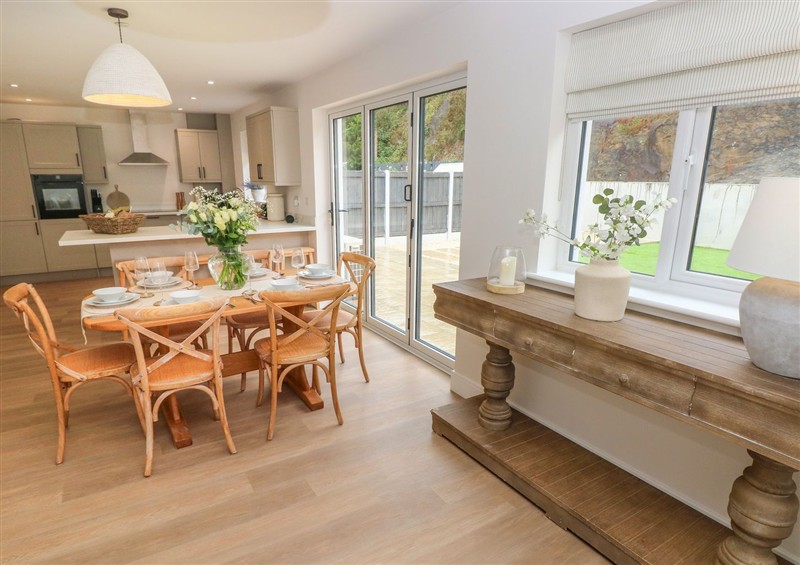 The dining room at Hafan Y Gof, Cenarth