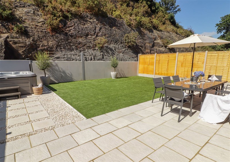 The garden at Hafan Y Gof, Cenarth