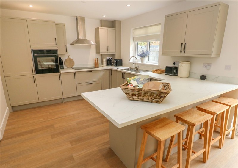 The kitchen at Hafan Y Gof, Cenarth