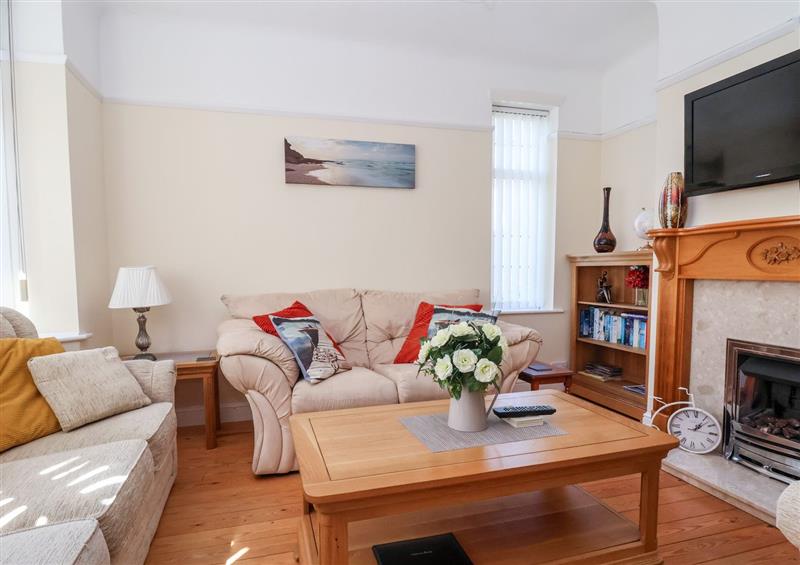 This is the living room at Haffannedd, Rhos-On-Sea