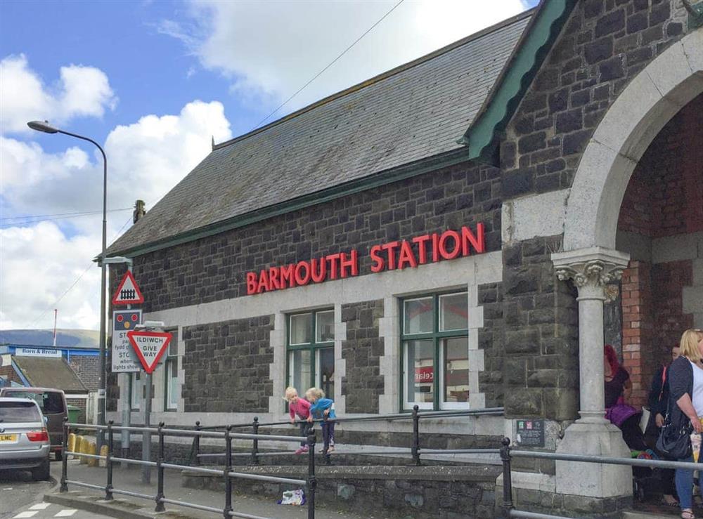 Barmouth Railway Station at Hafod in Barmouth, Gwynedd