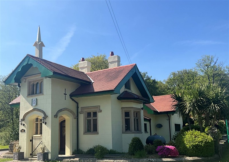 Outside Hafod Lodge at Hafod Lodge, Hensol near Pontyclun