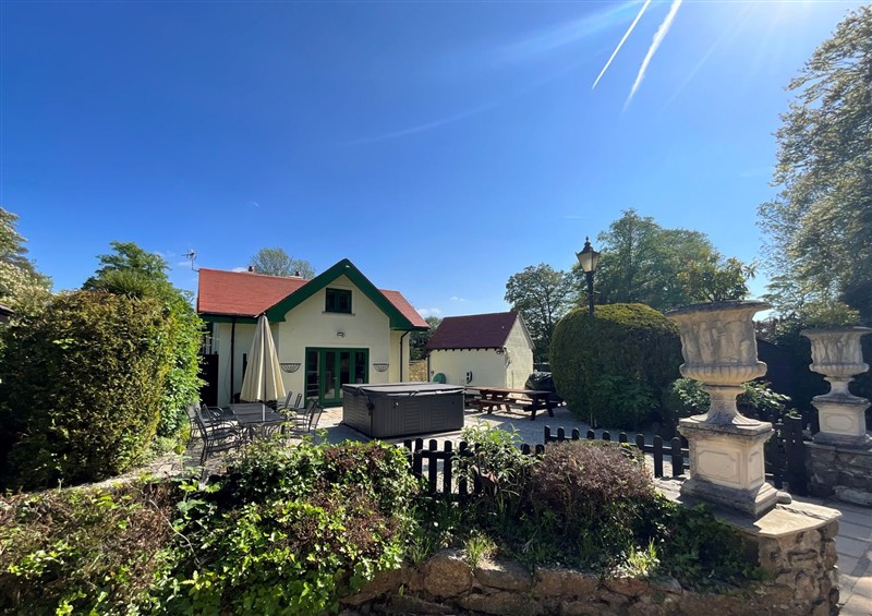 Outside at Hafod Lodge, Hensol near Pontyclun