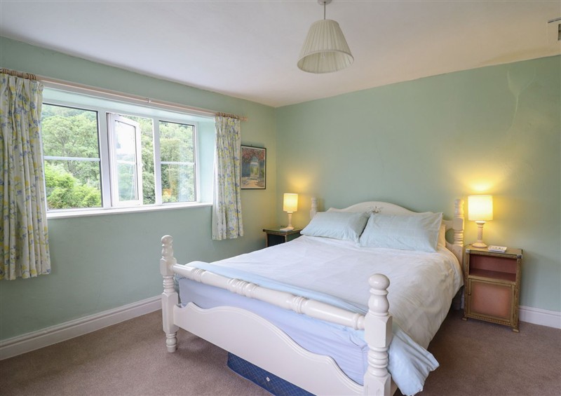 One of the 3 bedrooms at Hafod, Pontfadog near Chirk