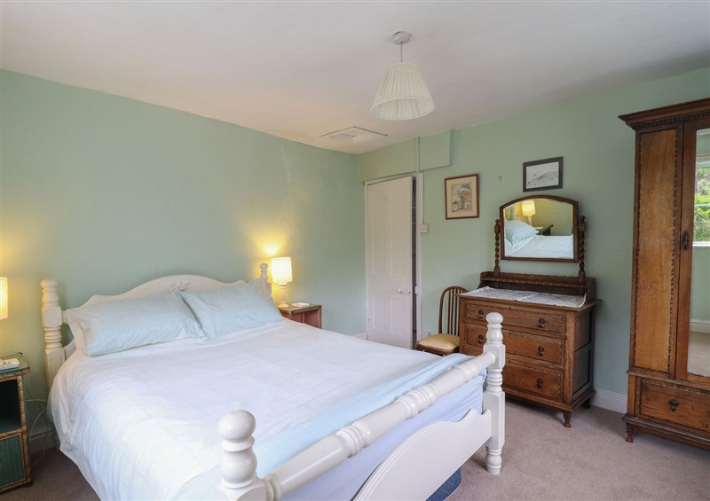 One of the bedrooms at Hafod, Pontfadog near Chirk