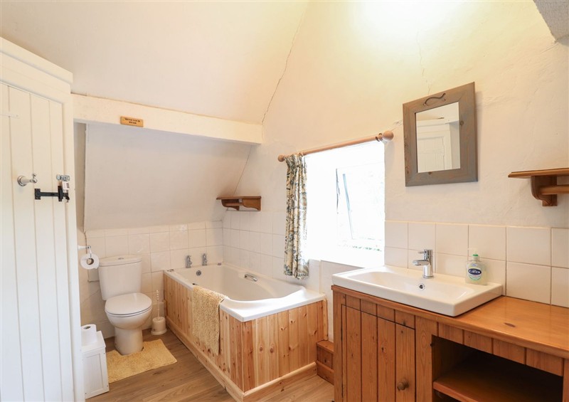 The bathroom at Hafod, Pontfadog near Chirk