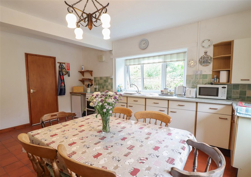 The kitchen at Hafod, Pontfadog near Chirk