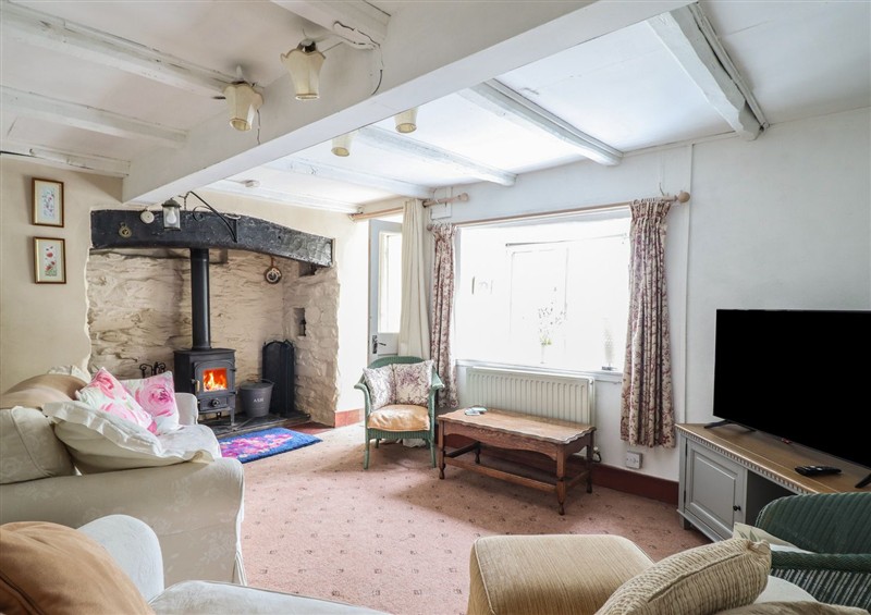 The living room at Hafod, Pontfadog near Chirk