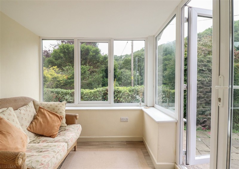 This is the living room at Hafod, Pontfadog near Chirk