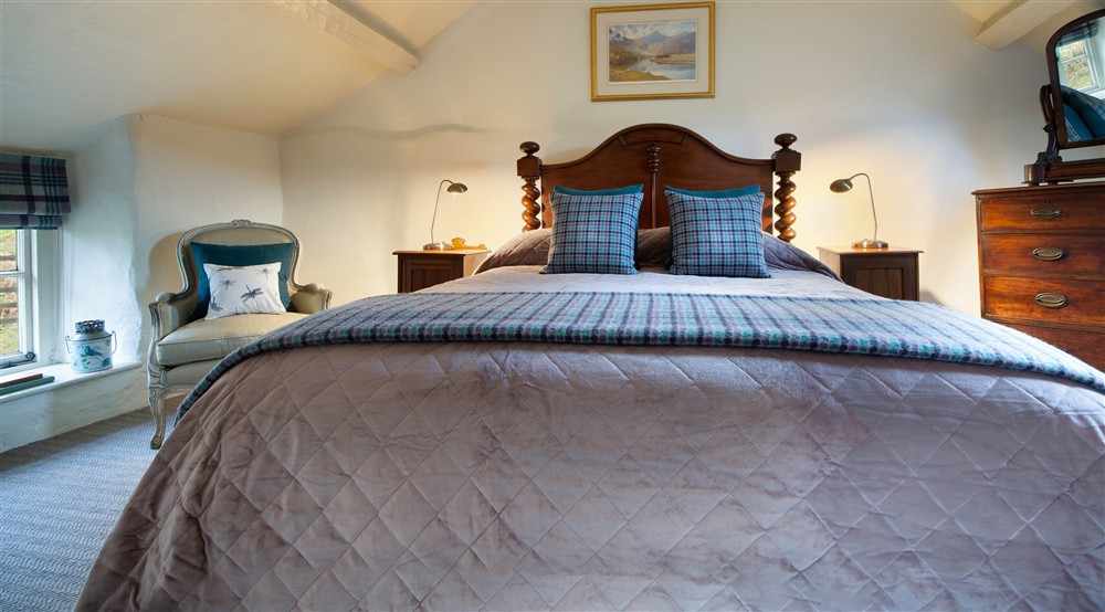 The double bedroom (photo 2) at Hafod Y Fedw in Llanelltyd, Gwynedd