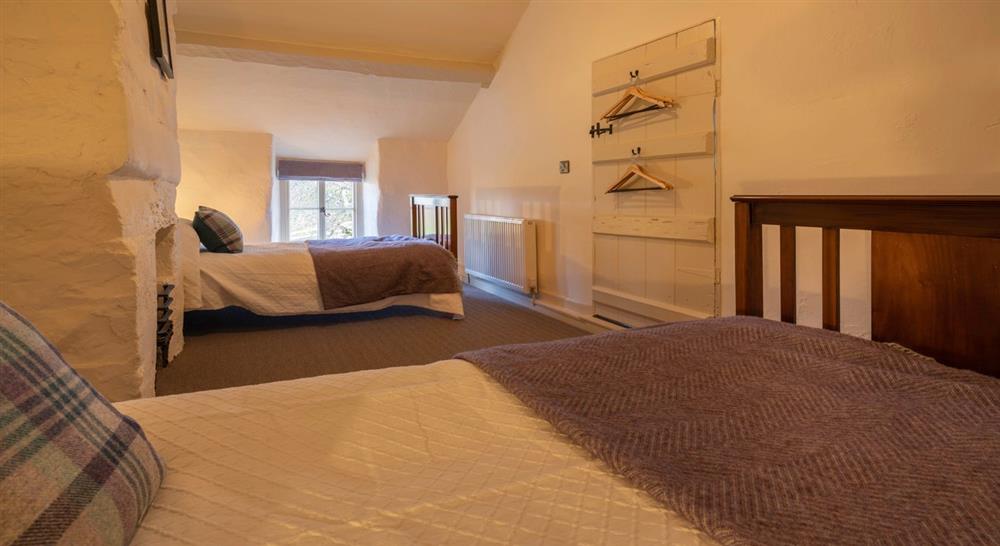 The single bedroom at Hafod Y Fedw in Llanelltyd, Gwynedd