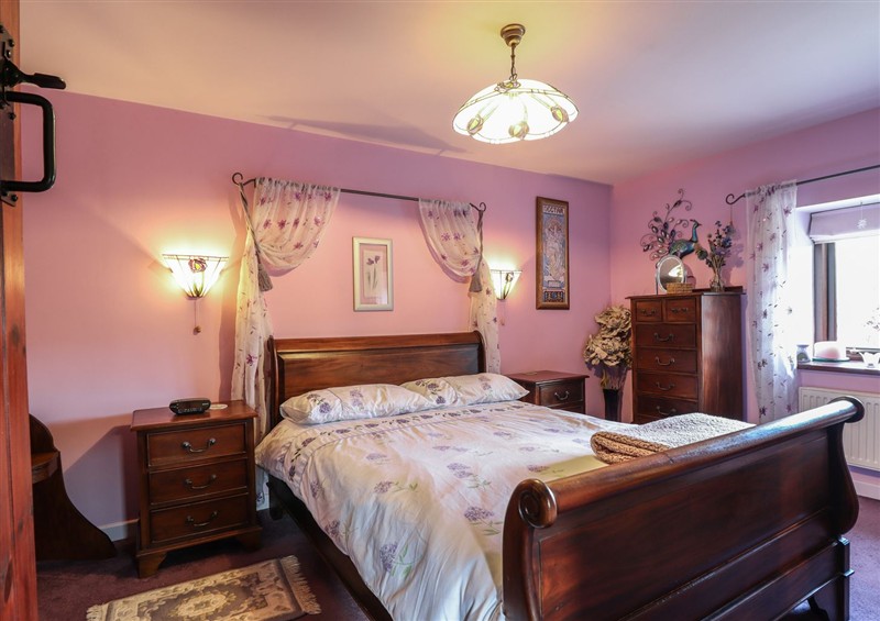 One of the bedrooms at Hafoty Boeth Cottage, Corwen