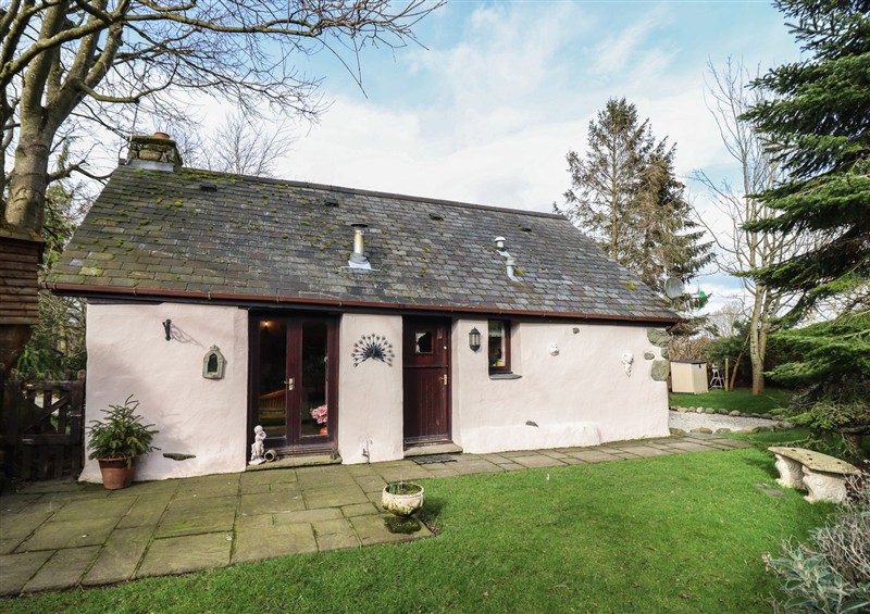 Outside Hafoty Boeth Cottage at Hafoty Boeth Cottage, Corwen
