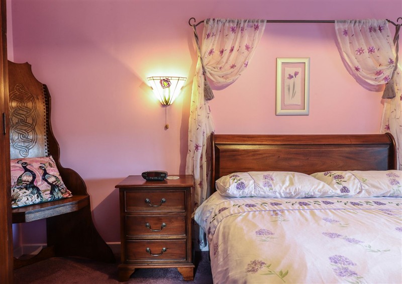 This is the bedroom at Hafoty Boeth Cottage, Corwen