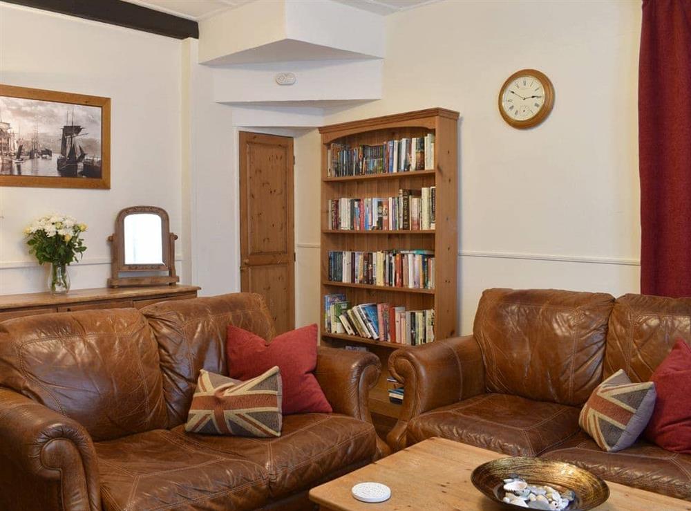 Comfortable seating within living area at Haggerlythe in Whitby, North Yorkshire