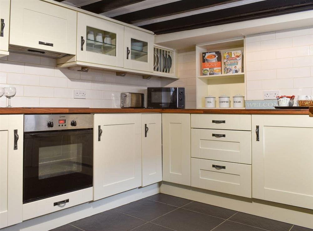 Fully appointed fitted kitchen at Haggerlythe in Whitby, North Yorkshire