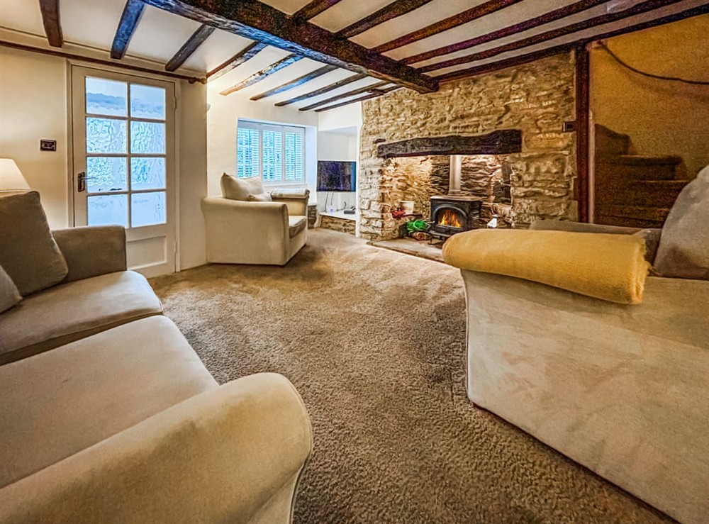 Living area at Hailey Cottage in Chipping Norton, Oxfordshire