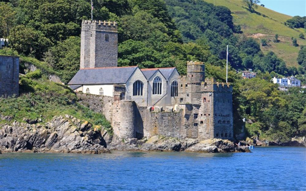 Dartmouth Castle from the river. at Halcyon in Dartmouth