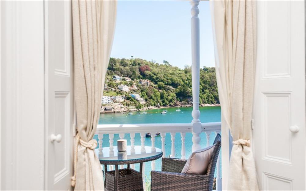 View from bedroom two. at Halcyon House in Dartmouth