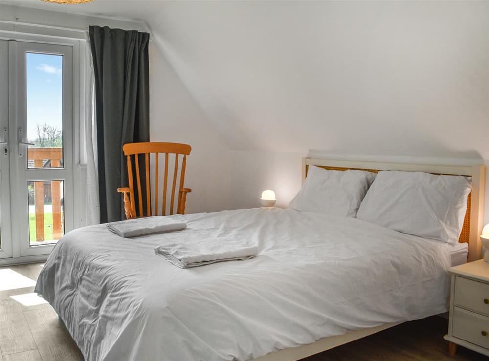 Double bedroom at Halcyons Rest in St. Tudy, near Bodmin, Cornwall