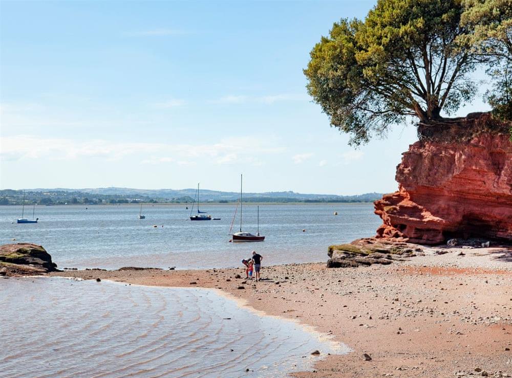 Lympstone village - view over the estuary