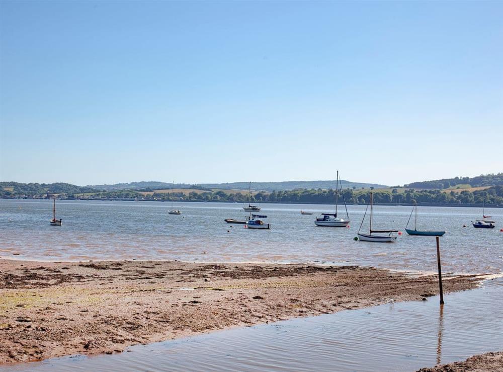 View from Lympstone village harbour