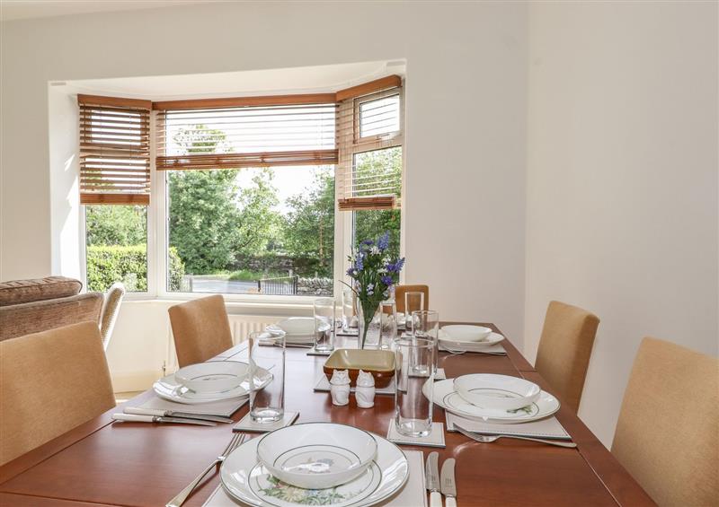 The dining area at Halewood, Bowness-On-Windermere