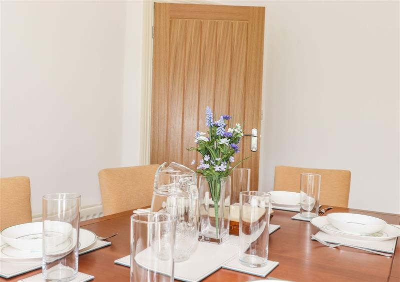 This is the dining room at Halewood, Bowness-On-Windermere
