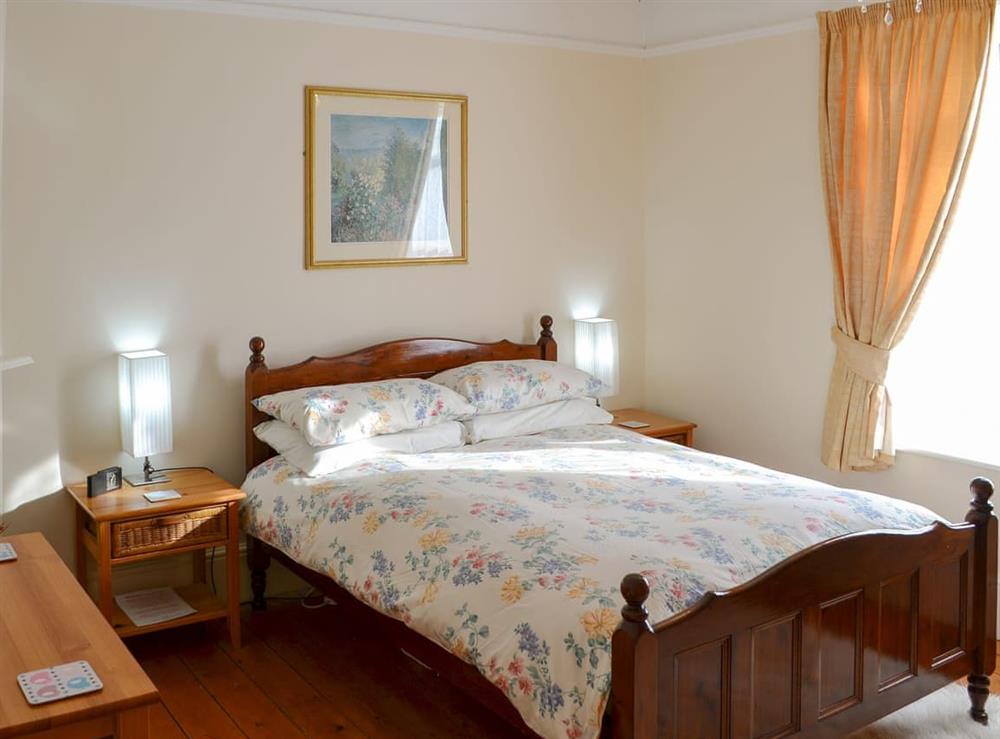 Comfortable double bedroom at Half Moon Cottage in Great Yarmouth, Norfolk