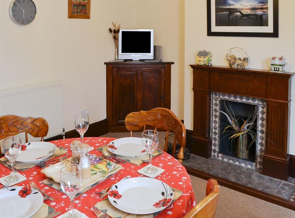 Ideal dining room at Half Moon Cottage in Great Yarmouth, Norfolk