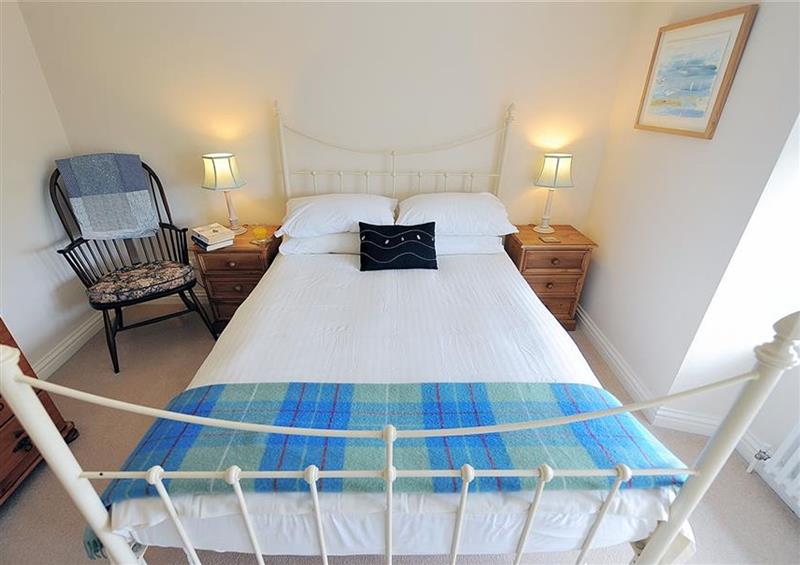 One of the bedrooms at Half Moon Cottage, Lyme Regis