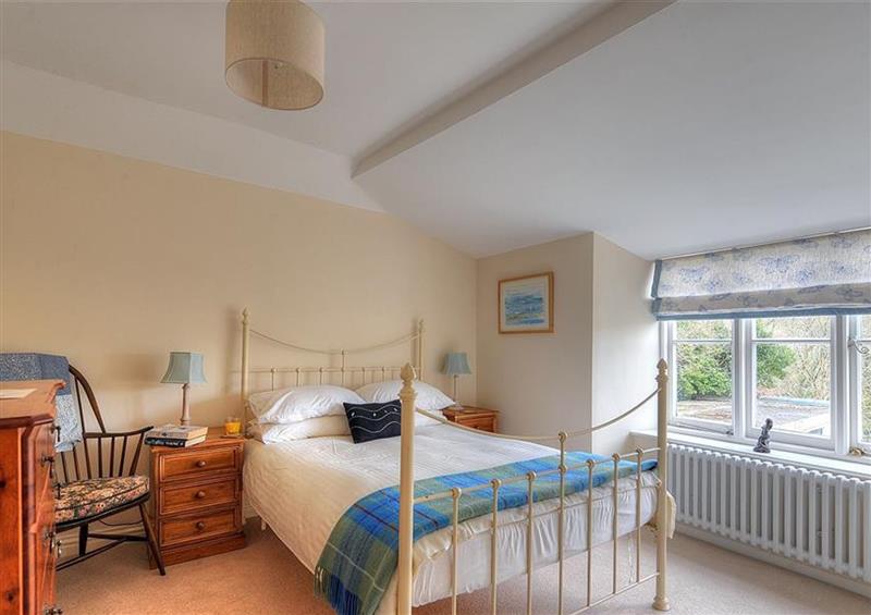 This is a bedroom at Half Moon Cottage, Lyme Regis
