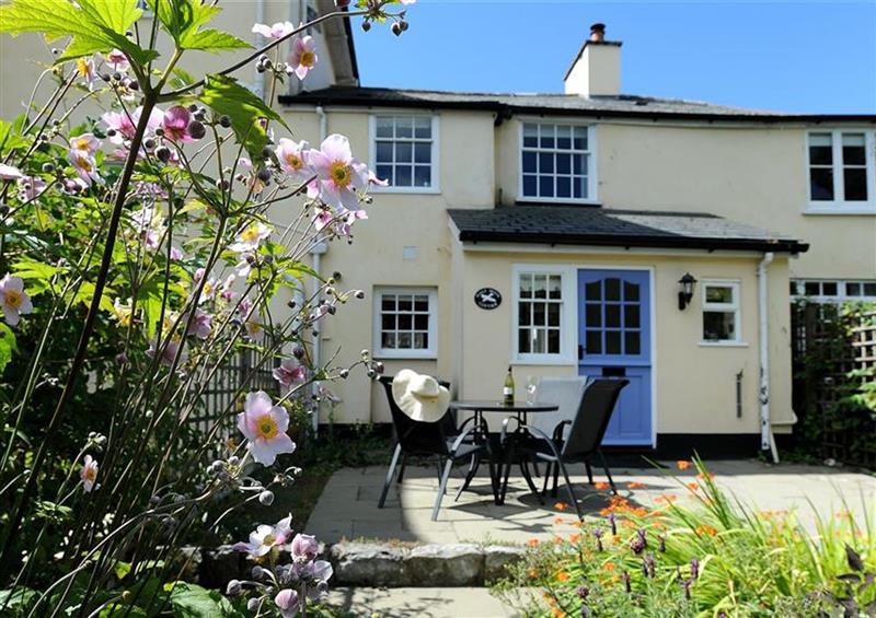 This is the setting of Half Moon Cottage at Half Moon Cottage, Lyme Regis