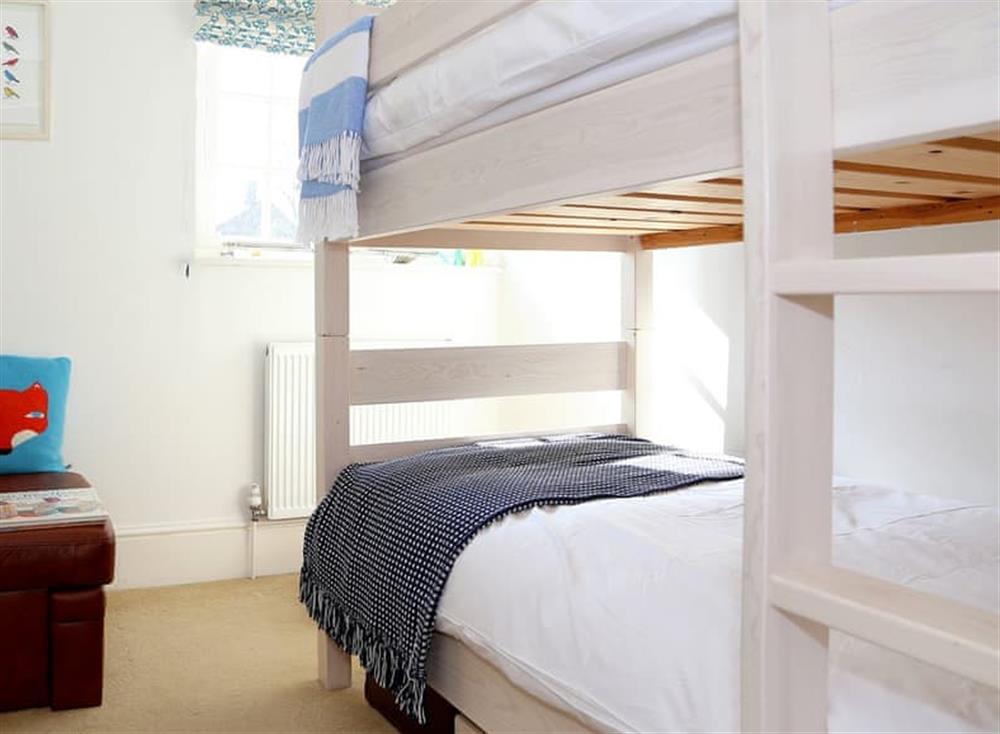 Bunk bedroom at Half Turn Cottage in Whitstable, Kent