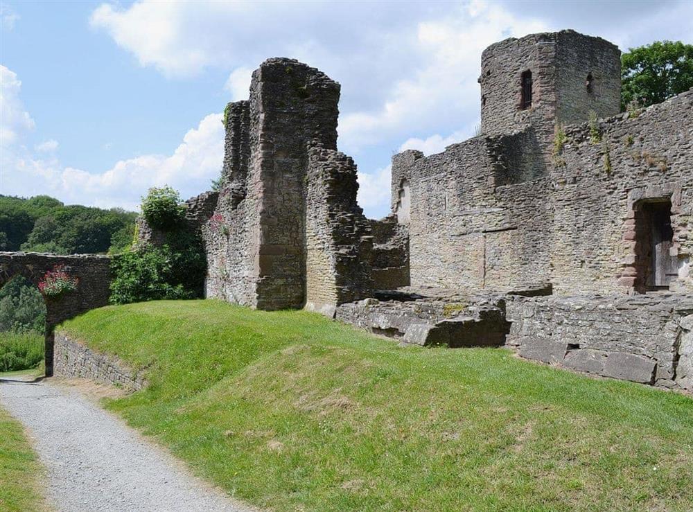 Ludlow Castle (photo 2) at Halford Big Barn in Craven Arms, Shropshire