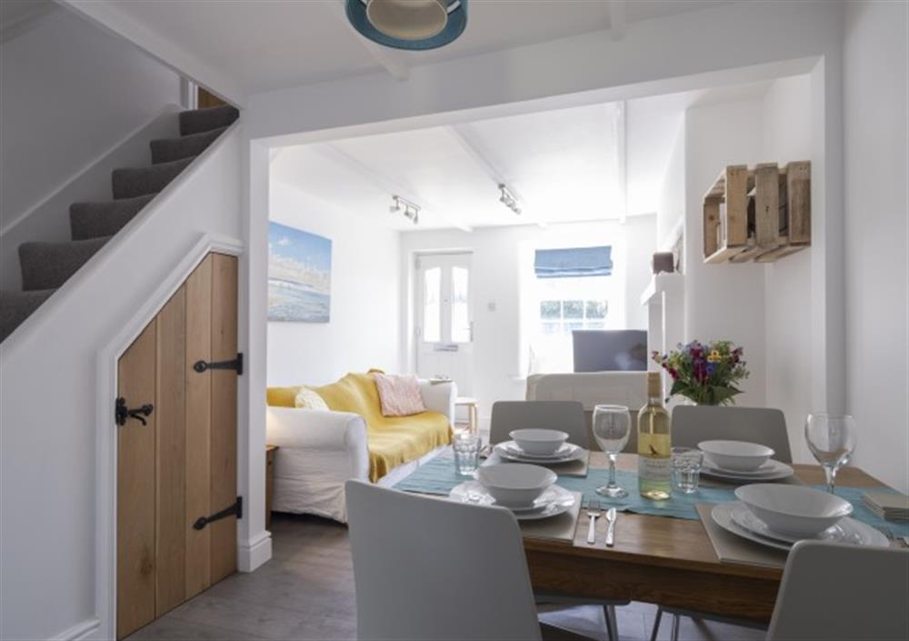 Open plan living at Halfpenny Cottage in Lelant