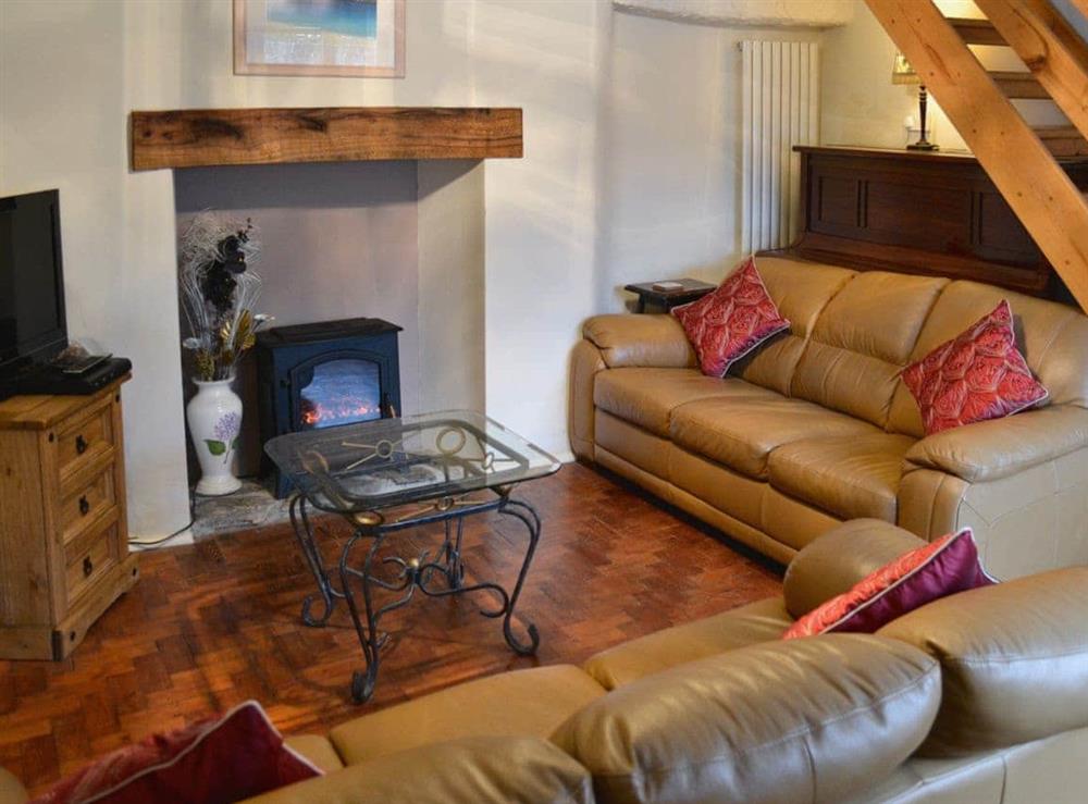 Living room at Halfway House in Brixham, Devon