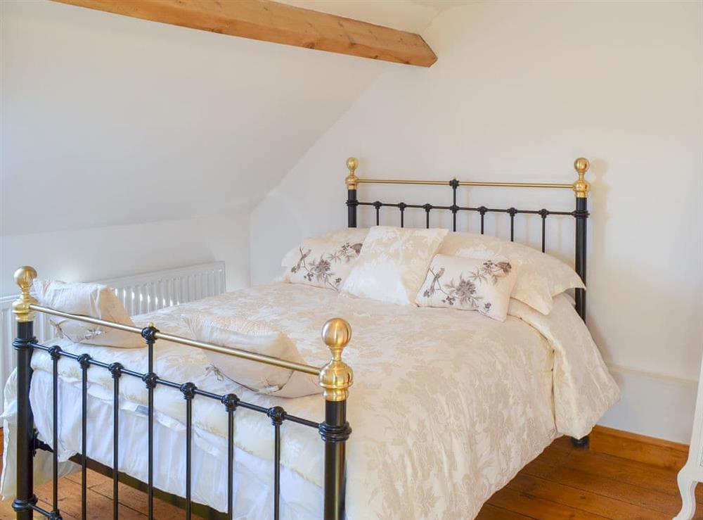 Double bedroom at Halfway House in Newholm, near Whitby, North Yorkshire