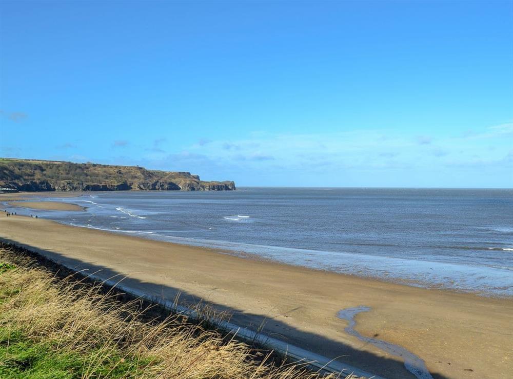 Sandsend Beach at Halfway House in Newholm, near Whitby, North Yorkshire