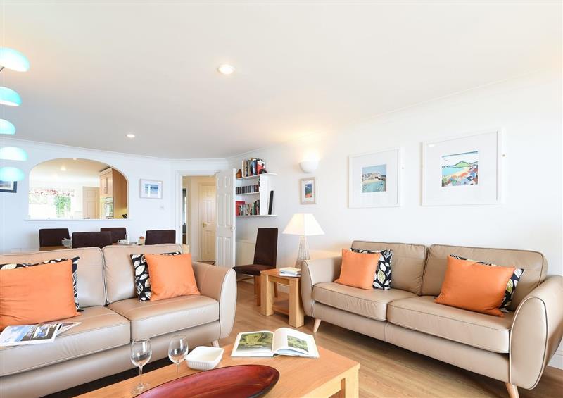 The living room at Halfway Tree, Carbis Bay