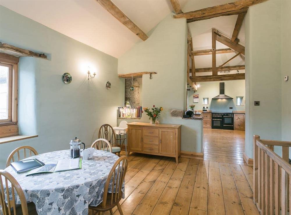 Extra dining room space at Hall Barn in Earl Sterndale, near Buxton, Derbyshire