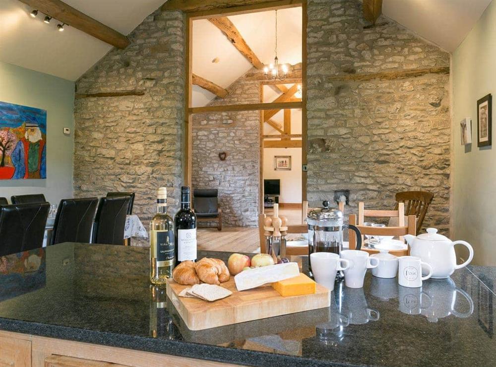 Kitchen & dining area at Hall Barn in Earl Sterndale, near Buxton, Derbyshire