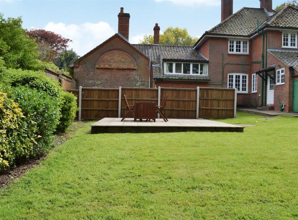 Situated in a sheltered and landscaped garden at Hall Cottage in Gresham, near Sheringham, Norfolk