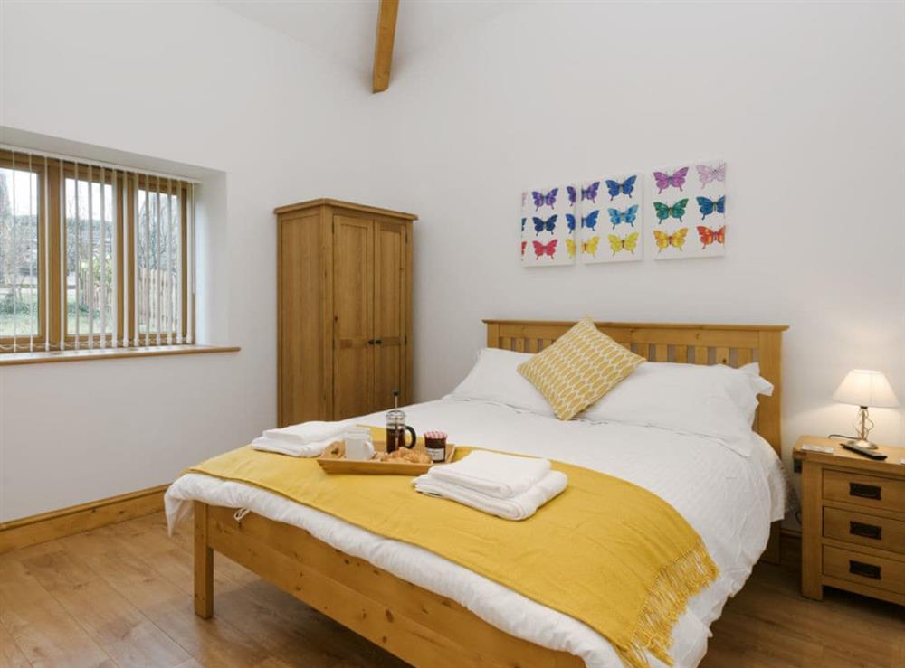 Comfy double bedroom at The Great South Barn, 